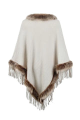 Stylish Winter Poncho for Women - Sophie
