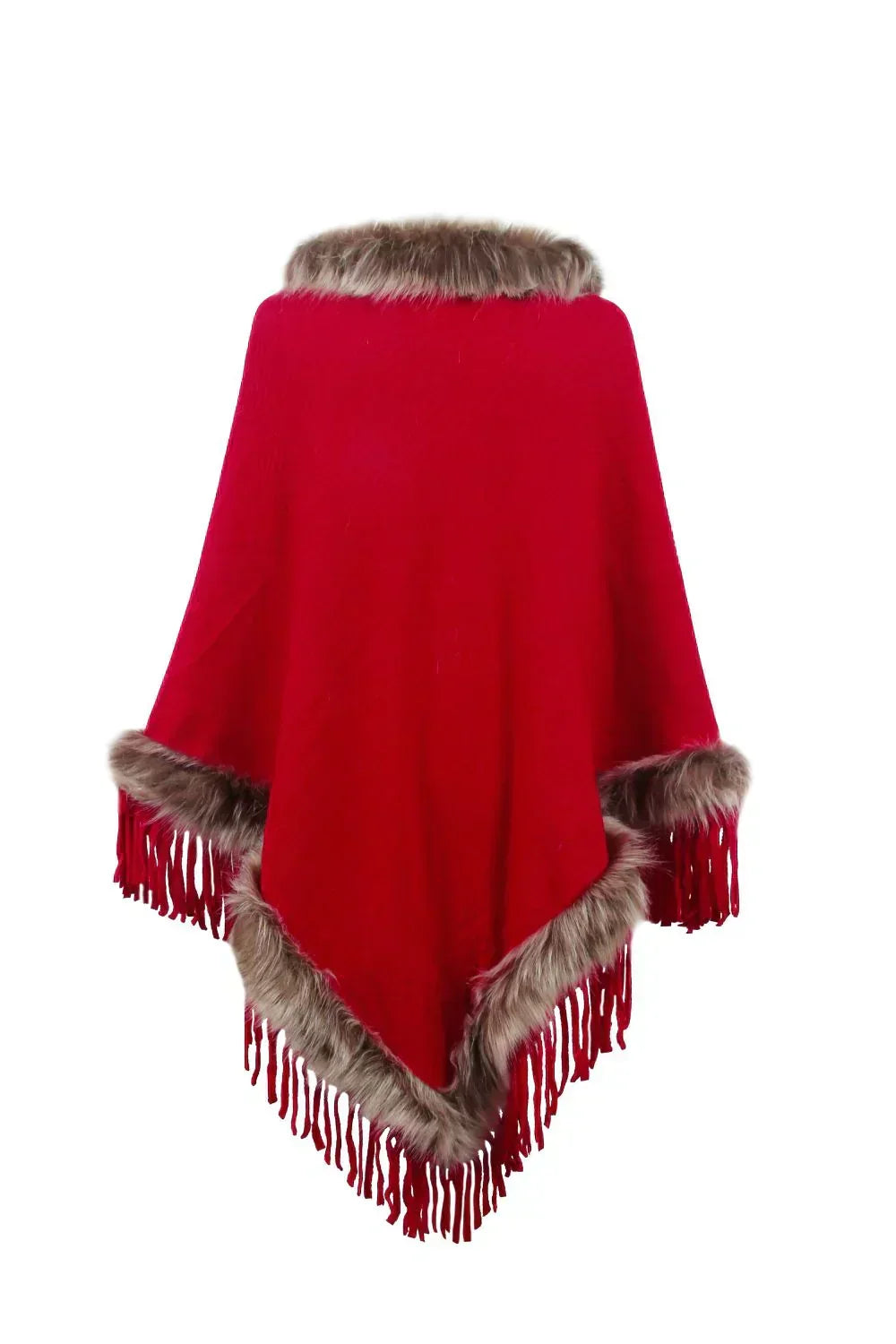 Stylish Winter Poncho for Women - Sophie
