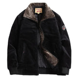 Stylish Wool Blend Winter Coat for Men - Liam