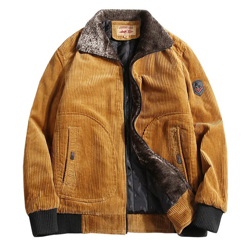 Stylish Wool Blend Winter Coat for Men - Liam