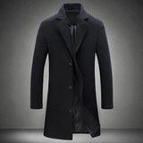 Stylish Wool Men's Coat - Maxwell
