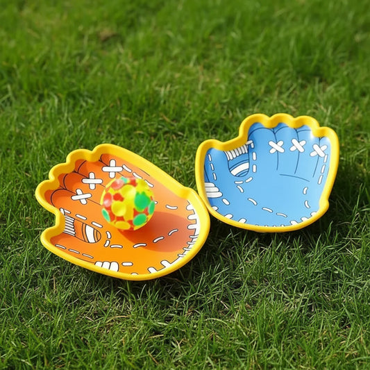 Suction Cup Catch Gloves – Interactive Ball Toy with Glow Option for Kids