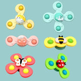 3-Pack Suction Cup Spinner Toys - Fun and Engaging for Kids | Ideal for Bath Time & Playtime