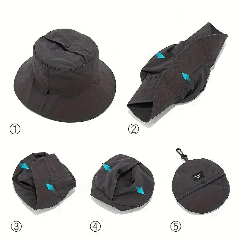 Women's Sun Hat – UPF 50+ UV Protection, Water-Repellent & Foldable Design