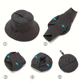 Women's Sun Hat – UPF 50+ UV Protection, Water-Repellent & Foldable Design