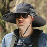 Enhanced Product Title: "Solar Kühlhut mit integriertem Ventilator & UV-Schutz – Idealer Sonnenschutz für Outdoor-Aktivitäten" 

This title includes relevant keywords while emphasizing the product's unique features and benefits, making it more appealing f