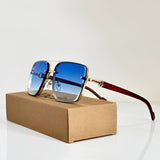 Aviator Sunglasses – Gradient Lens, UV400 Protection & Lightweight Design
