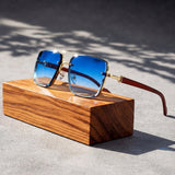 Aviator Sunglasses – Gradient Lens, UV400 Protection & Unisex Fit