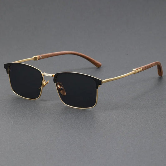 Luna | Sunglasses Half-Frame Polarized UV400 Browline Classic