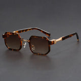 Octagon Sunglasses – Matte Acetate Frame, Geometric Style, UV Protection