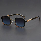 Octagon Sunglasses – Matte Acetate Frame, Geometric Style, UV Protection