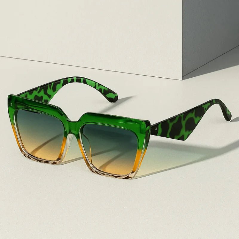 Oversized Square Sunglasses – Retro Style, Lightweight, UV400 Protection