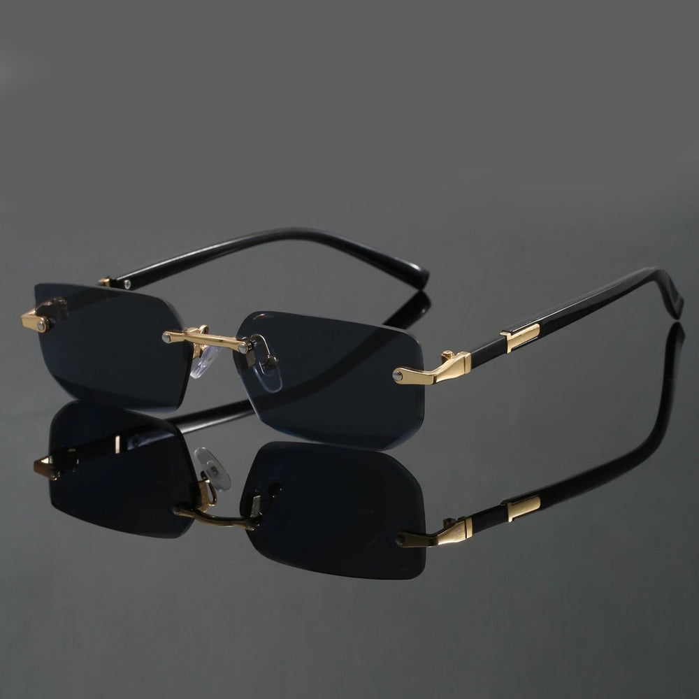 Rimless Sunglasses – Cut Edge Design, Lightweight Build, UV400 Protection