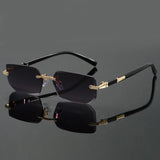 Rimless Sunglasses – Cut Edge Design, Lightweight Build, UV400 Protection