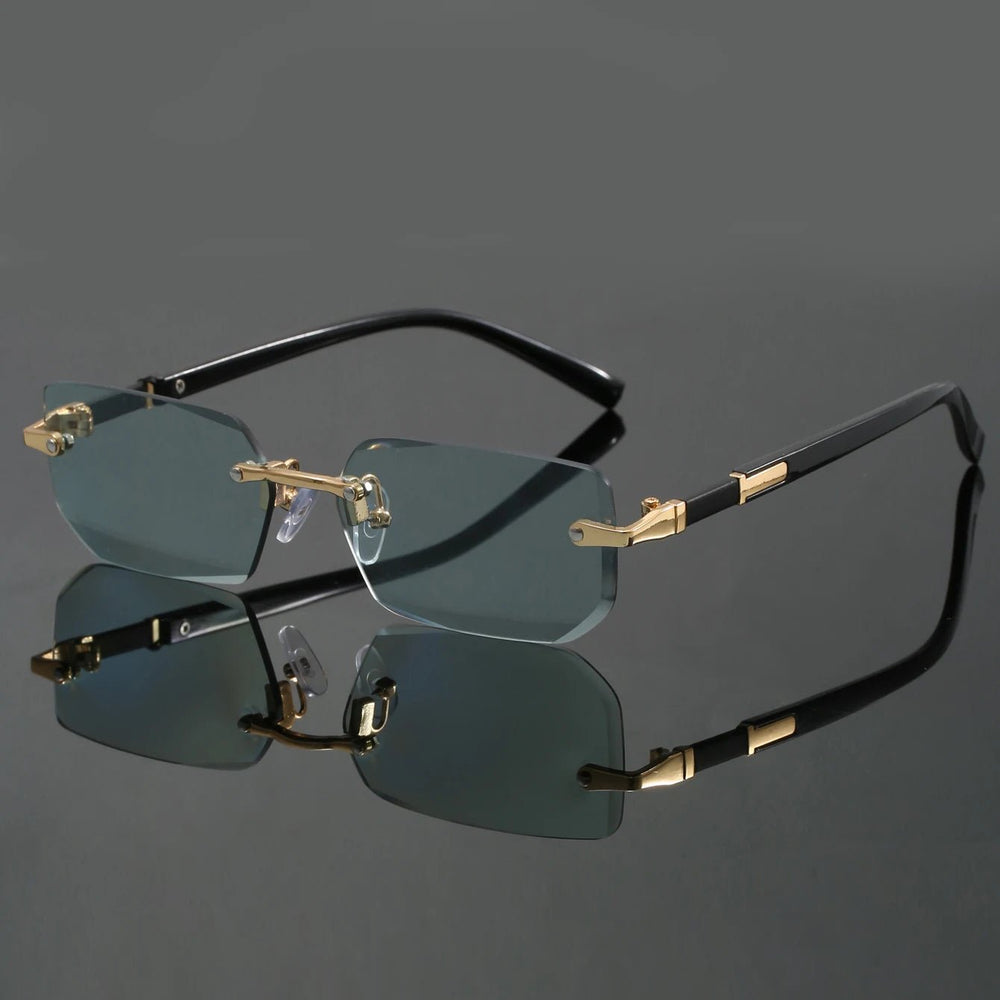 Rimless Sunglasses – Cut Edge Design, Lightweight Build, UV400 Protection