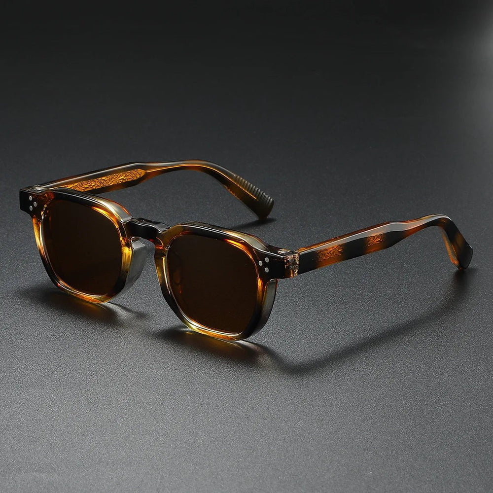 Tortoiseshell Sunglasses – Dark Tinted Lenses, UV400 Protection, Unisex