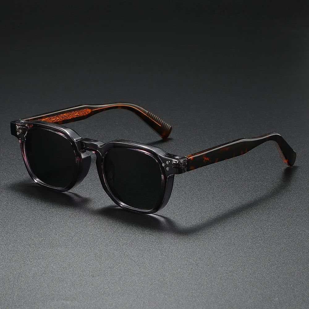 Tortoiseshell Sunglasses – Dark Tinted Lenses, UV400 Protection, Unisex