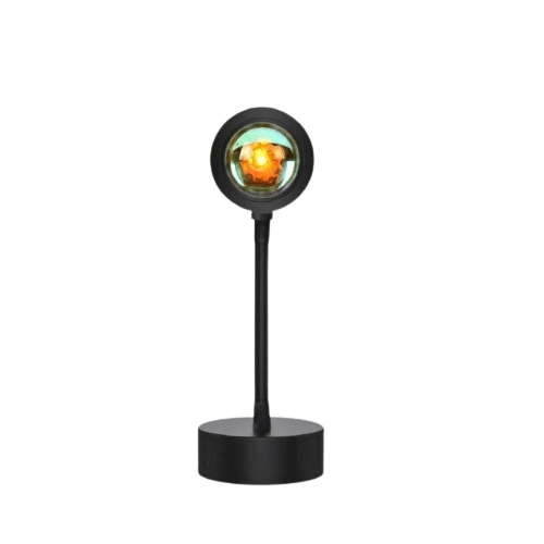 Ambient Glow Lamp - Warm Sunset Projection Light for Cozy Atmosphere