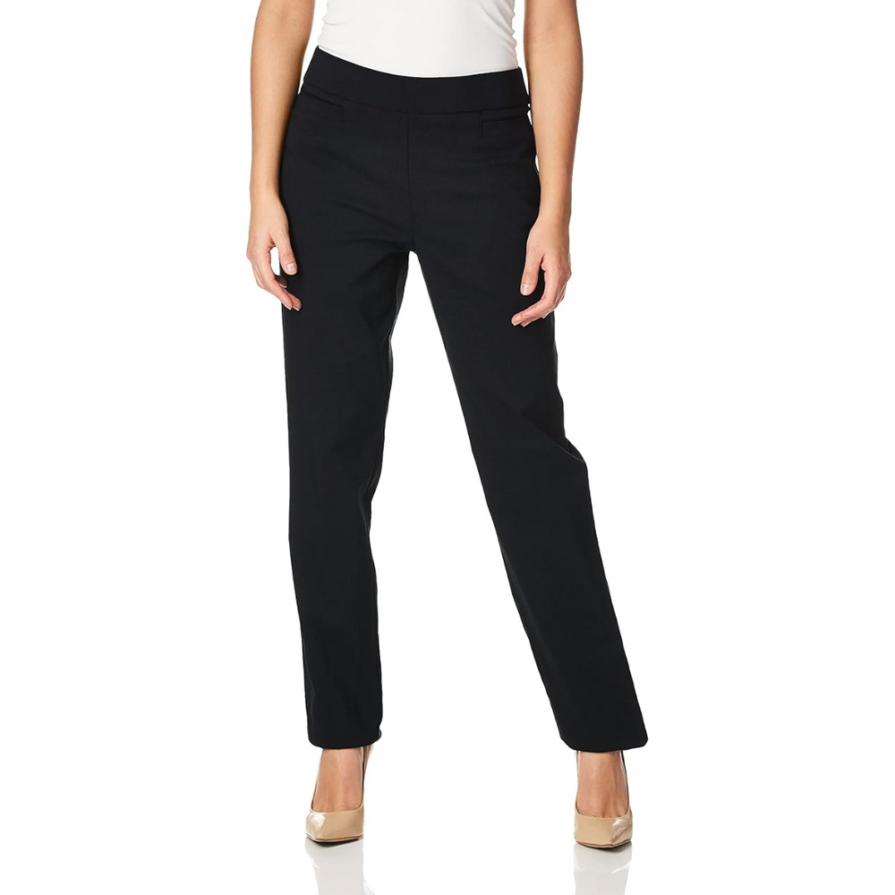 Ilona Super Stretch Career Trousers with Stylish Welt Pockets - Comfortable & Professional Fit