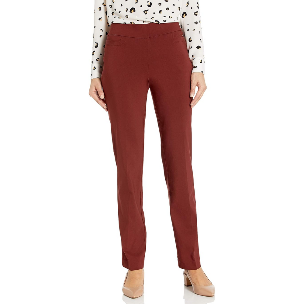 Ilona Super Stretch Career Trousers with Stylish Welt Pockets - Comfortable & Professional Fit