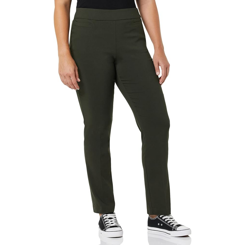 Ilona Super Stretch Career Trousers with Stylish Welt Pockets - Comfortable & Professional Fit