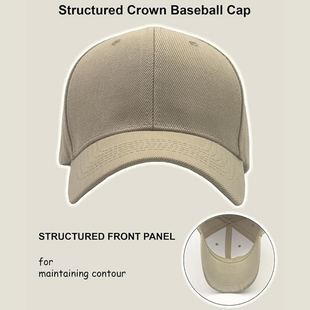 Simon Sustainable Adjustable Performance Baseball Cap - Eco-Friendly, Breathable, and Comfortable Fit
