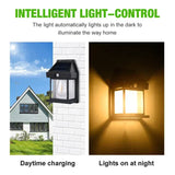 Enhanced Product Title: **Solaris Sustainable Solar Wall Lamp – Eco-Friendly Outdoor Lighting Solution**