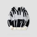 Sweater with Bold Abstract Pattern - Tobias - 2