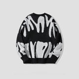 Sweater with Bold Abstract Pattern - Tobias - 4