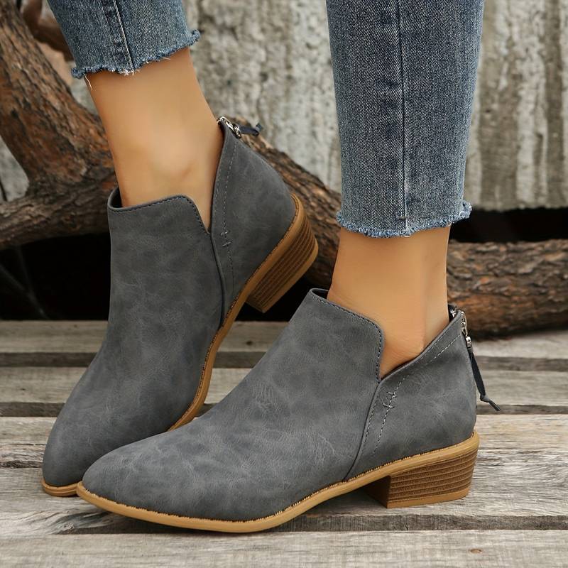 Women's longline boots, view 3