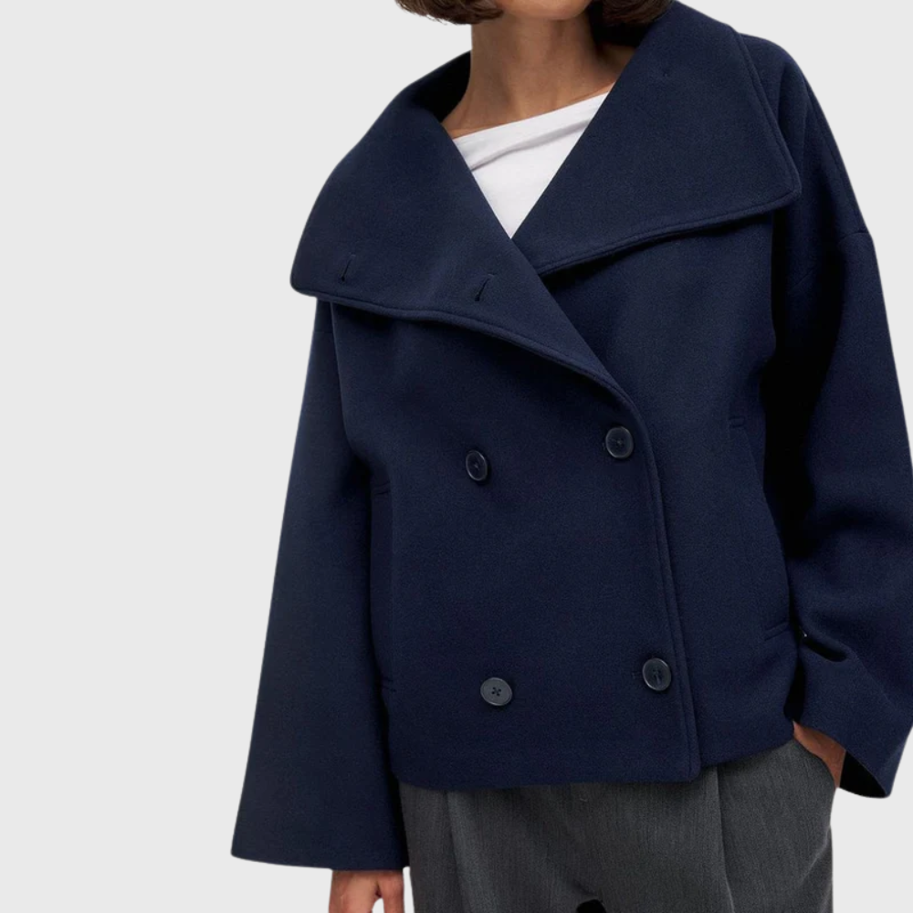 Women's oversized coat, view 2