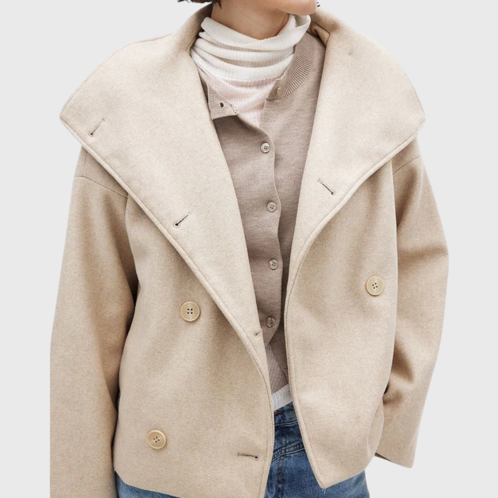 Women's oversized coat, view 3