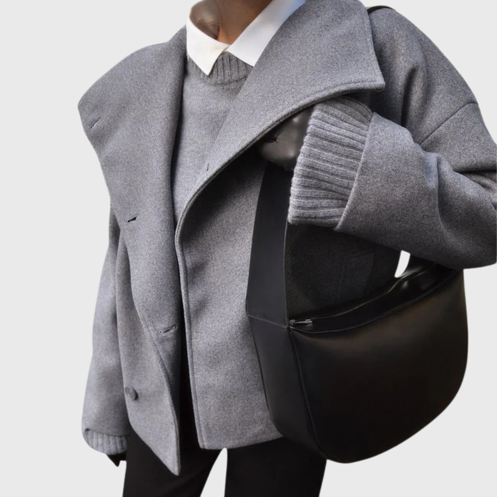 Women's oversized coat, view 4