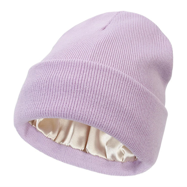 Noor – Winter Beanie with Silk Lining