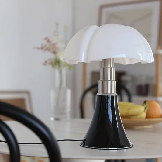 Table Lamp – Flower Design, Dimmable Adjustable & Steel LED Light