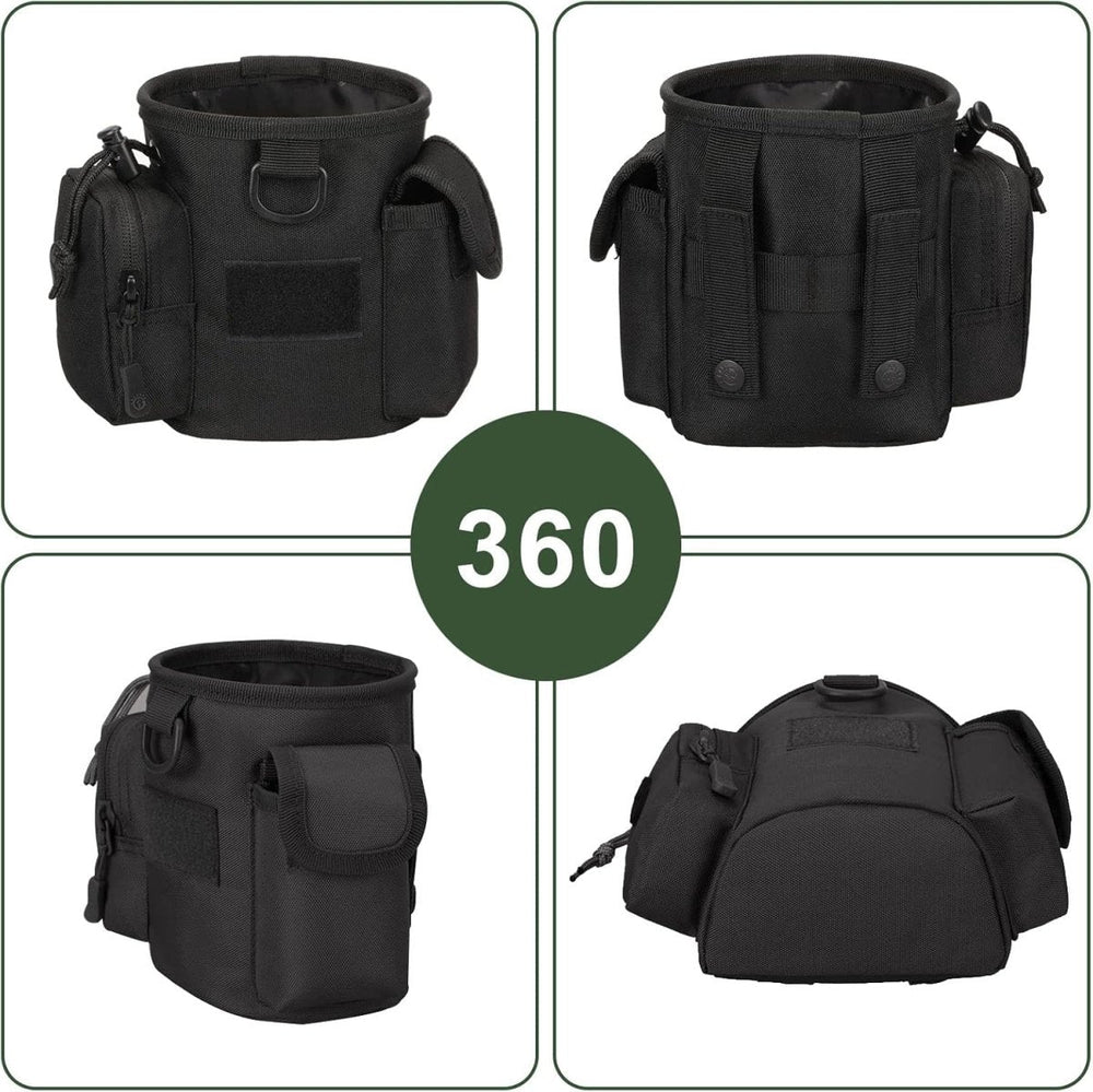 Enhanced Product Title: "Tactical Dog Treat Pouch - Durable, Waterproof Training Bag with Adjustable Belt for Easy Access" 

This optimized title includes relevant keywords and highlights key features, making it more appealing for Google Shopping searches