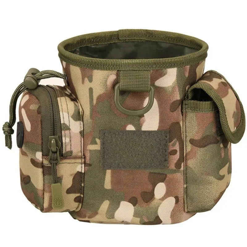Enhanced Product Title: "Tactical Dog Treat Pouch - Durable, Waterproof Training Bag with Adjustable Belt for Easy Access" 

This optimized title includes relevant keywords and highlights key features, making it more appealing for Google Shopping searches