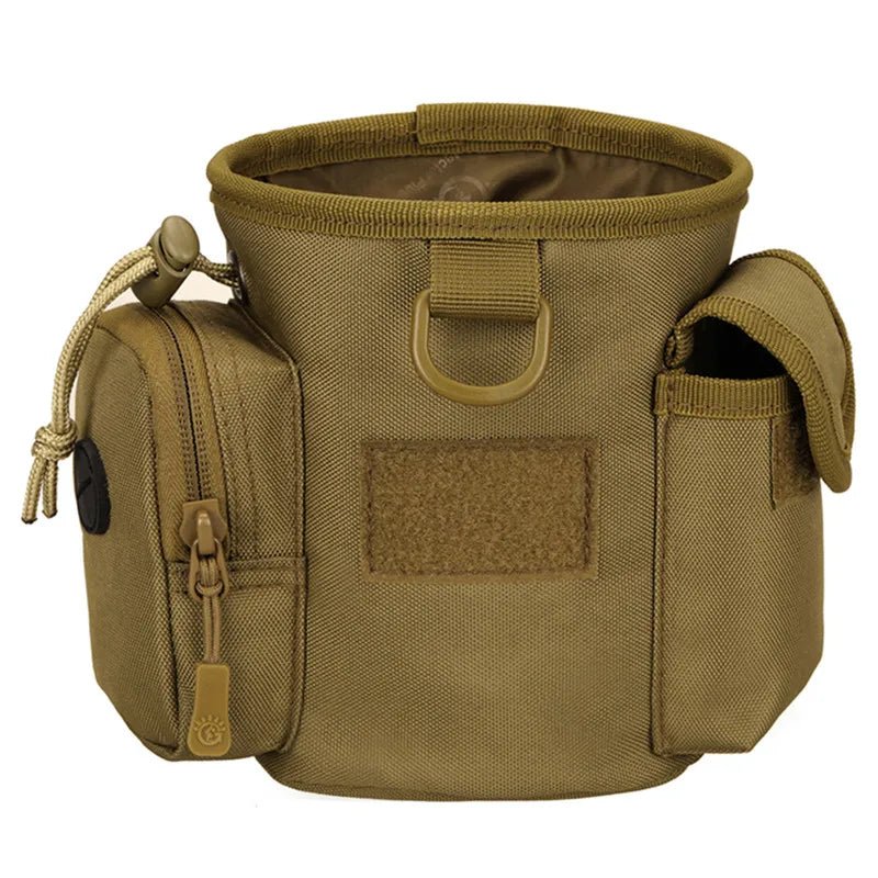 Enhanced Product Title: "Tactical Dog Treat Pouch - Durable, Waterproof Training Bag with Adjustable Belt for Easy Access" 

This optimized title includes relevant keywords and highlights key features, making it more appealing for Google Shopping searches