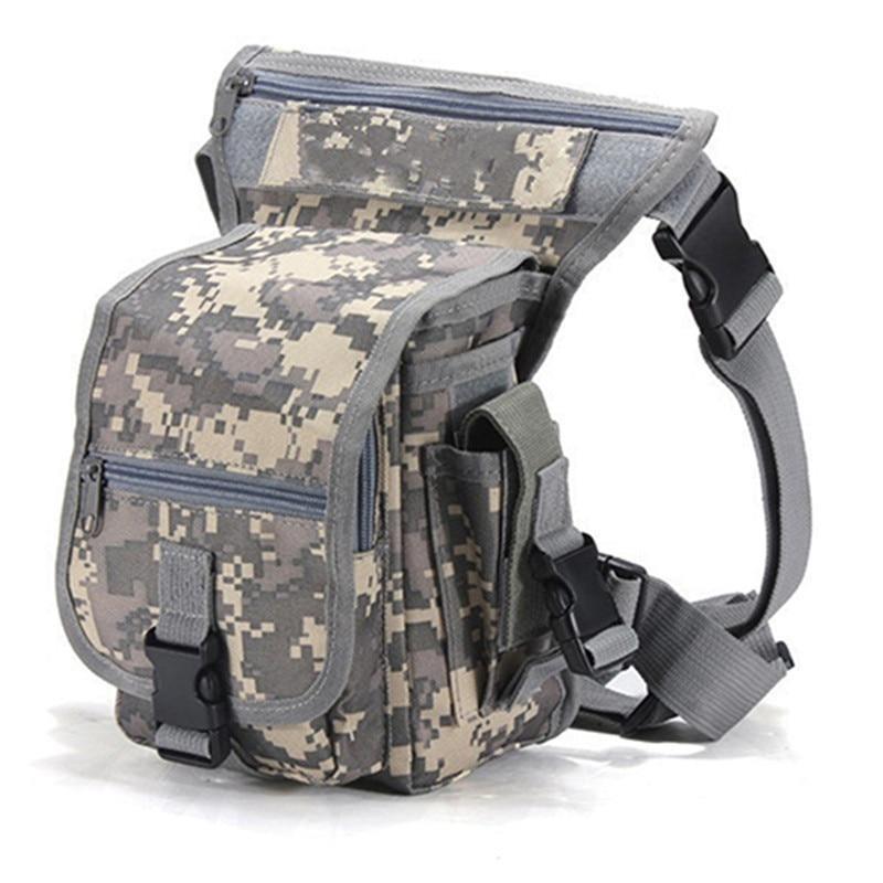 Men's Durable Tactical Drop Leg Bag - Water-Resistant, Multi-Pocket Design for Outdoor Gear & Everyday Use