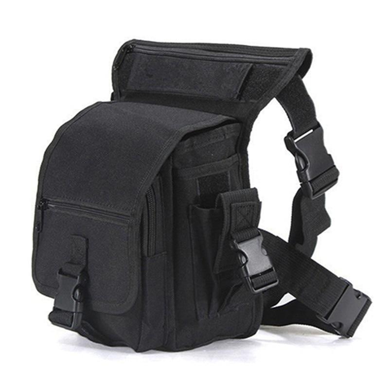 Men's Durable Tactical Drop Leg Bag - Water-Resistant, Multi-Pocket Design for Outdoor Gear & Everyday Use