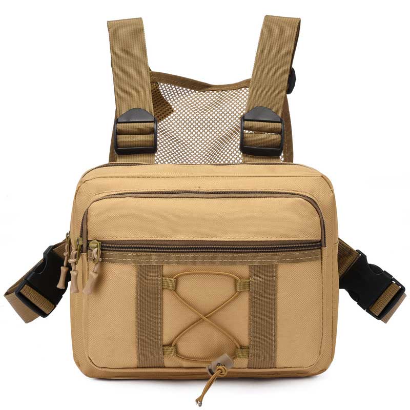 Durable Water-Resistant Tactical Chest Rig Bag – Multi-Pocket Outdoor Gear for Hiking, Camping, and Adventure
