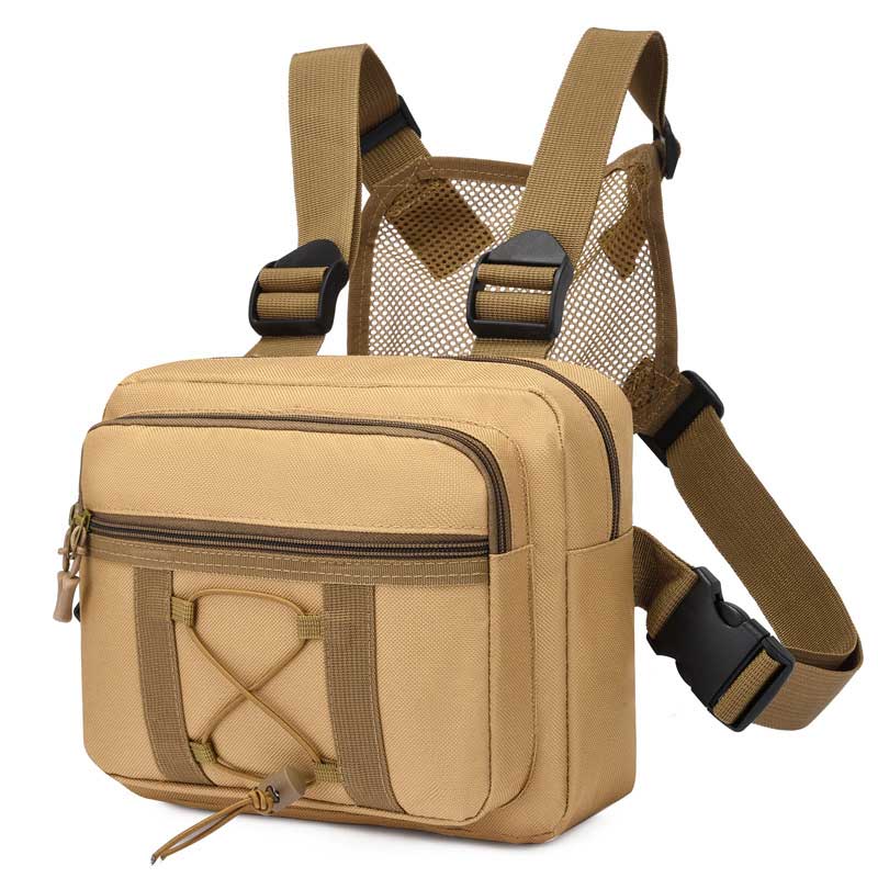 Durable Water-Resistant Tactical Chest Rig Bag – Multi-Pocket Outdoor Gear for Hiking, Camping, and Adventure