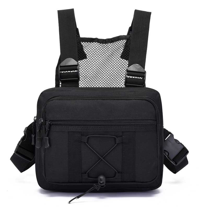 Durable Water-Resistant Tactical Chest Rig Bag – Multi-Pocket Outdoor Gear for Hiking, Camping, and Adventure