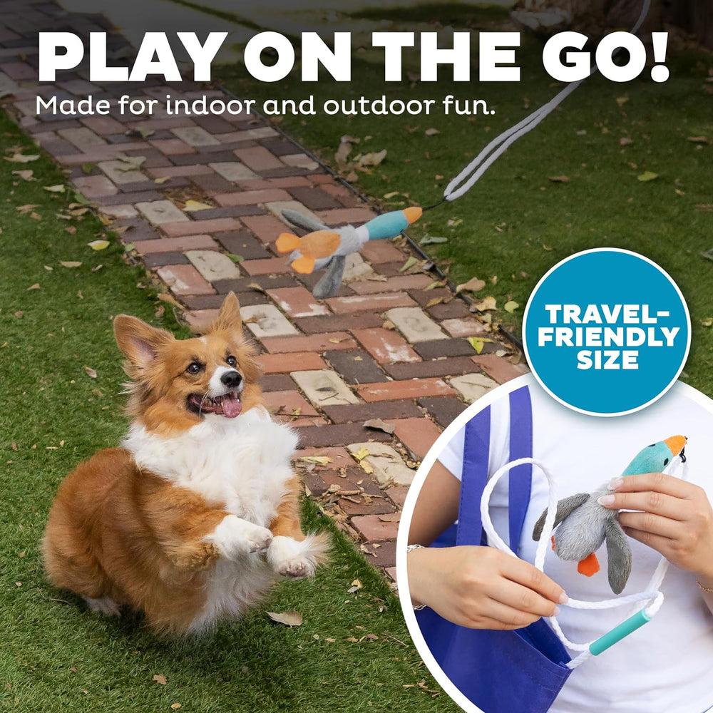 Tail Teaser Dog Play Stick - Interactive Toy for Fun & Exercise | Ideal for All Breeds!