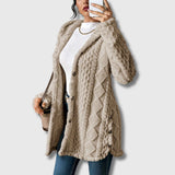 Women's hooded coat, view 2