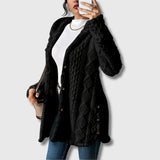 Women's hooded coat, view 3