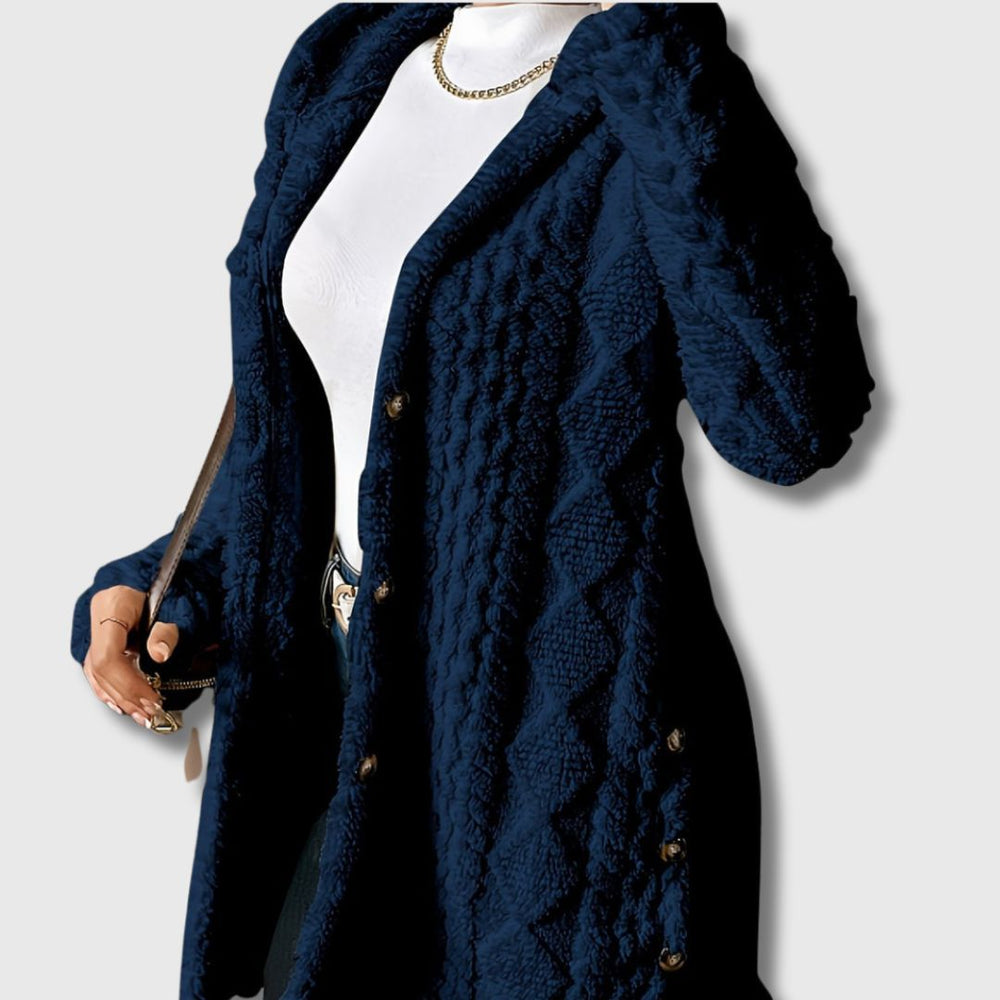 Women's hooded coat, view 5