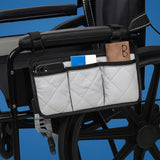 Wheelchair Side Storage Bag – Quick-Access Pockets, Reflective Strips & Water-Repellent