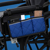 Wheelchair Side Storage Bag – Quick-Access Pockets, Reflective Strips & Water-Repellent