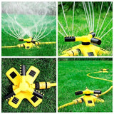 BowLift | Rotating Sprinkler for Lawn | 360° Coverage, Water-Saving Technology & Adjustable Spray for Efficient Garden Irrigation